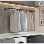 Paradox Šatní tyč na oděvy REGALO 1700 mm / Černá matná