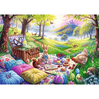 Puzzle TREFL Puzzle Piknik na louce 1000 dílků