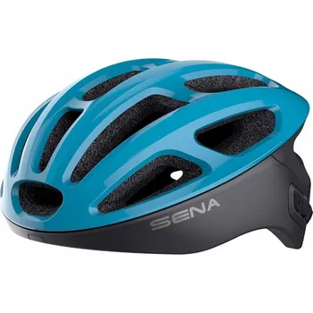 Sportovní chránič Helma Sena R1 s headsetem blue L