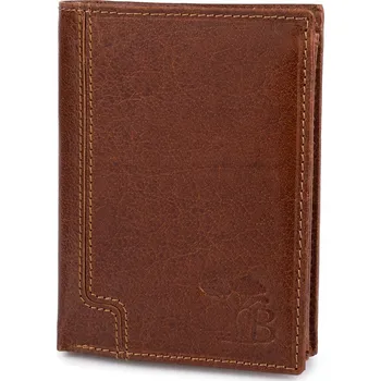 Peněženka Peněženka Beltimore , přírodní kůže, hnědá - muž