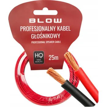 elektrický kabel PROFESIONÁLNÍ KABEL DVOUŽILOVÝ LED CÍVKA 2x0,75 mm 25 m