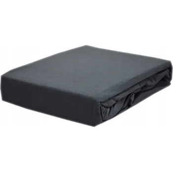 Prostěradlo Prostěradlo jersey s gumou, rozměr 140x200 antracit barva, značka KOBI - Český výrobek