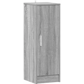 Botník z dřevotřísky 32x35x92 cm, šedý dub