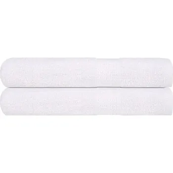 Prostěradlo Ručník do sauny 200 x 80 cm bílý