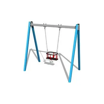 Dětská houpačka Řetězová houpačka RH6112KB - modrá (v.p. 1,0 m)