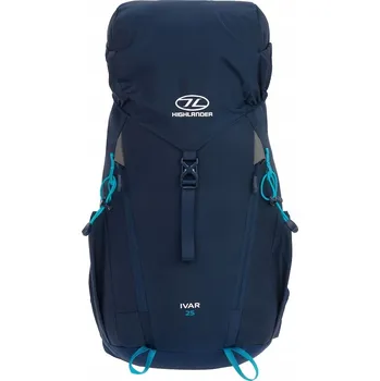 turistický batoh Batoh Highlander Ivar Rucksack 25 l 20-40 l modrý