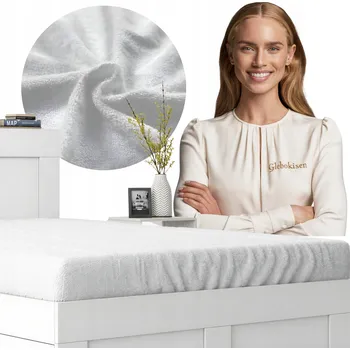 Prostěradlo Froté Prostěradlo S Gumou Do Postýlky 60x120 Bílý Premium Polské