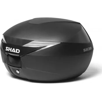 Zavazadlo na motocykl Vrchní kufr na motorku SHAD SH39 černá pro YAMAHA TDM 900