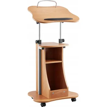 Psací stůl Kancelářský stůl čtvercový Vevor 52,3 x 110 x 110 cm dřevo retro