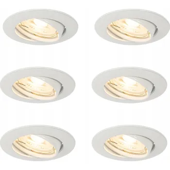 IP kamera Stropní reflektor kulatý QAZQA bílý