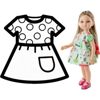 Doplněk pro panenku OBLEČENÍ PRO PANENKU PAOLA REINA 54496