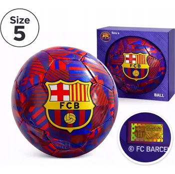Fotbalový míč Fotbalový míč FC Barcelona Senyera vel. 5