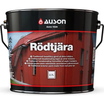 Barva na dřevo Auson Červený dřevní tér 0,1l - vzorek