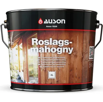 Barva na dřevo Auson Roslags Mahogny 1l