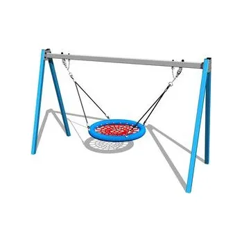 Dětská houpačka Řetězová houpačka Hnízdo RH6170KB - modrá (v.p. 1 m)