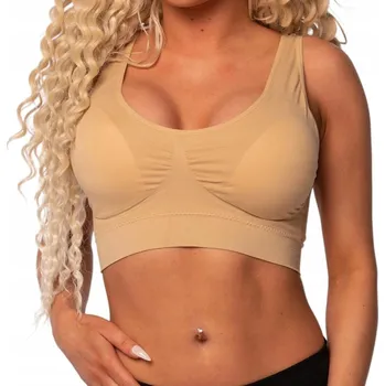 Dámské spodní prádlo Markal sportovní podprsenka béžová velikost 4XL