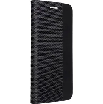 Pouzdro na mobilní telefon Flipové pouzdro Huawei P Smart 2021 černé kožené se stojánkem