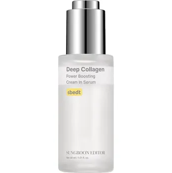 Pleťové sérum Sungboon Editor Deep Collagen Power Boosting Cream In Serum pleťové sérum proti vráskám s kolagenem 30 ml