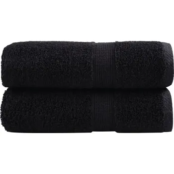 Utěrka Bavlněné hadříky SOLUND 30x30 cm černé, 600 g/m², OEKO-TEX