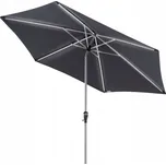 Slunečník s osvětlením Doppler černý 300 x 250 cm