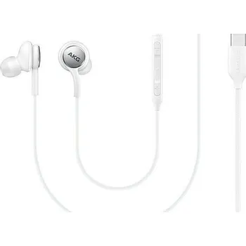 Handsfree Originální sluchátka Samsung EO-IC100BWE s USB-C (Type-C) konektorem bílá