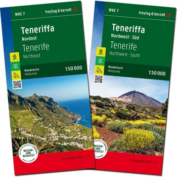 Tenerife 1:50 000 / sada turistických map