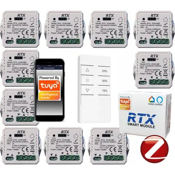 IP kamera Ovladač rolet RTX ZigBee síťový, sada 10 ks