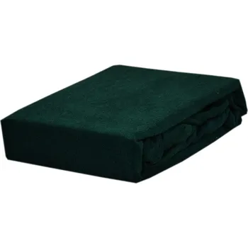 Prostěradlo Froté Froté prostěradlo KOBI 80x160 lahvově zeleň