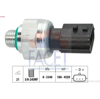 Tlakový vypínač, klimatizace FACET 25.0086