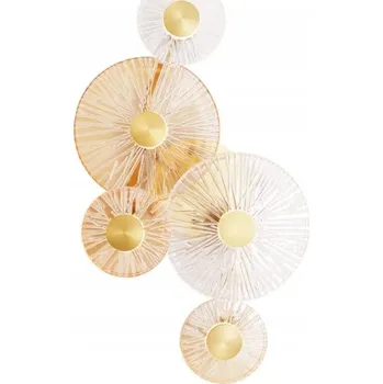 Nástěnné svítidlo Maxlight Nástěnné svítidlo ALLURE LED 5W 3000K - zlaté/jantarové/průhledné