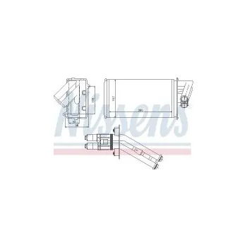 Chladič motoru Výměník tepla NISSENS 73368