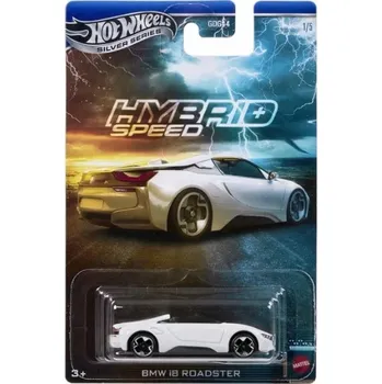 autíčko Hot Wheels Stříbrná Série - BMW i8 Roadster