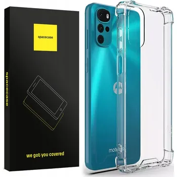 Pouzdro na mobilní telefon Zadní Kryt Spacecase pro Motorola Moto E22i bezbarvý