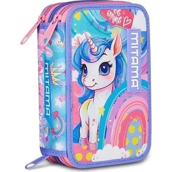 Penál Penál plný "Triplo", rainbow, MITAMA 64866