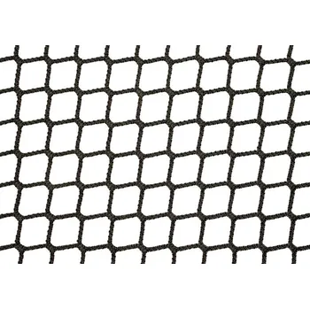 Pletivo Ochranná síť PP 4,0 mm, oko 30 mm, černá