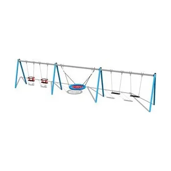 Dětská houpačka Řetězová pětihoupačka RH6521KB - modrá (v.p. 1,0 m)