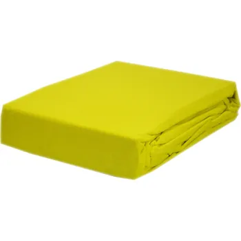 Prostěradlo Prostěradlo jersey s gumou 200x220 cm, žluté