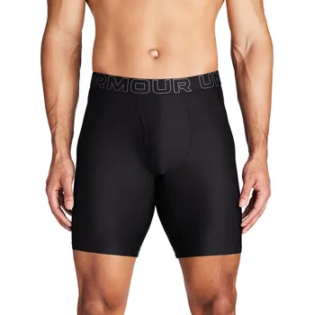 Boxerky Pánské boxerky Under Armour PERFORMANCE TECH 9IN (3-PACK) černé 1383880-001 - XXL | UK 11,5 | US 12,5