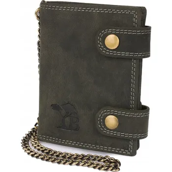 Peněženka Beltimore pánská peněženka z pravé kůže černá - muž