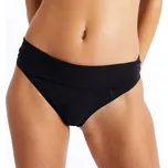 Banana Moon - Black plavkové kalhotky klasické noir S PRAXA BLACK