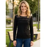 Dámské triko KIXMI RACHEL ČERNÁ M