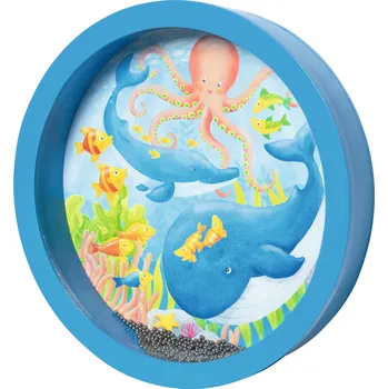 Hudební nástroj pro děti GOKI - Bubínek zvuky oceánu