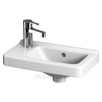 Jika Umývátko CUBITO 45cm asymetrické s otvorem levé bílé H8114230001051 !! VÝPRODEJ !!