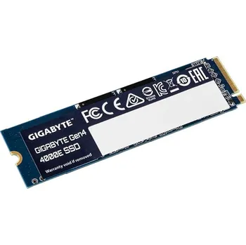 Interní pevný disk GIGABYTE SSD 500GB 4000E, PCIe Gen4x4, M.2 2280, (R:3600MB/s,W:3000MB/s)