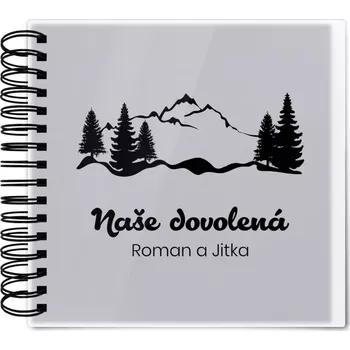 Plexi album s kroužkovou vazbou Les