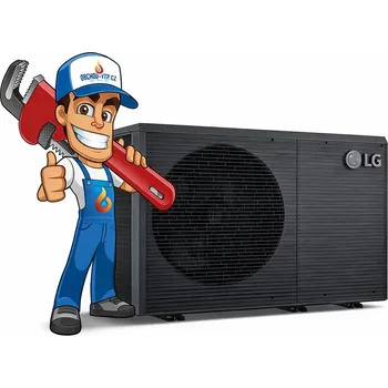 Tepelné čerpadlo Tepelné čerpadlo LG Therma V HM091MRS 9kW Monoblok S2 s montáží na klíč HM091MRS.UA40-KLIC