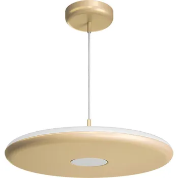 OSMONT ZET60590 ZETA ST2 PF závěsné plastové svítidlo zlatá / bílá IP40 4000 K 38W LED