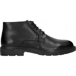 Pánské černé kožené kotníkové boty vel. 42