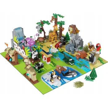 ostatní stavebnice Stavebnice kostky Hogokids plastové 1000 dílků 6 let +