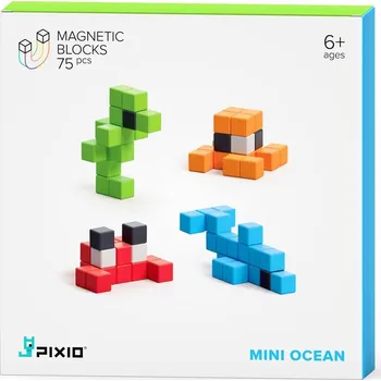 ostatní stavebnice MAGNETICKÉ STAVEBNICE PIXIO MINI OCEAN 75 EL STORY